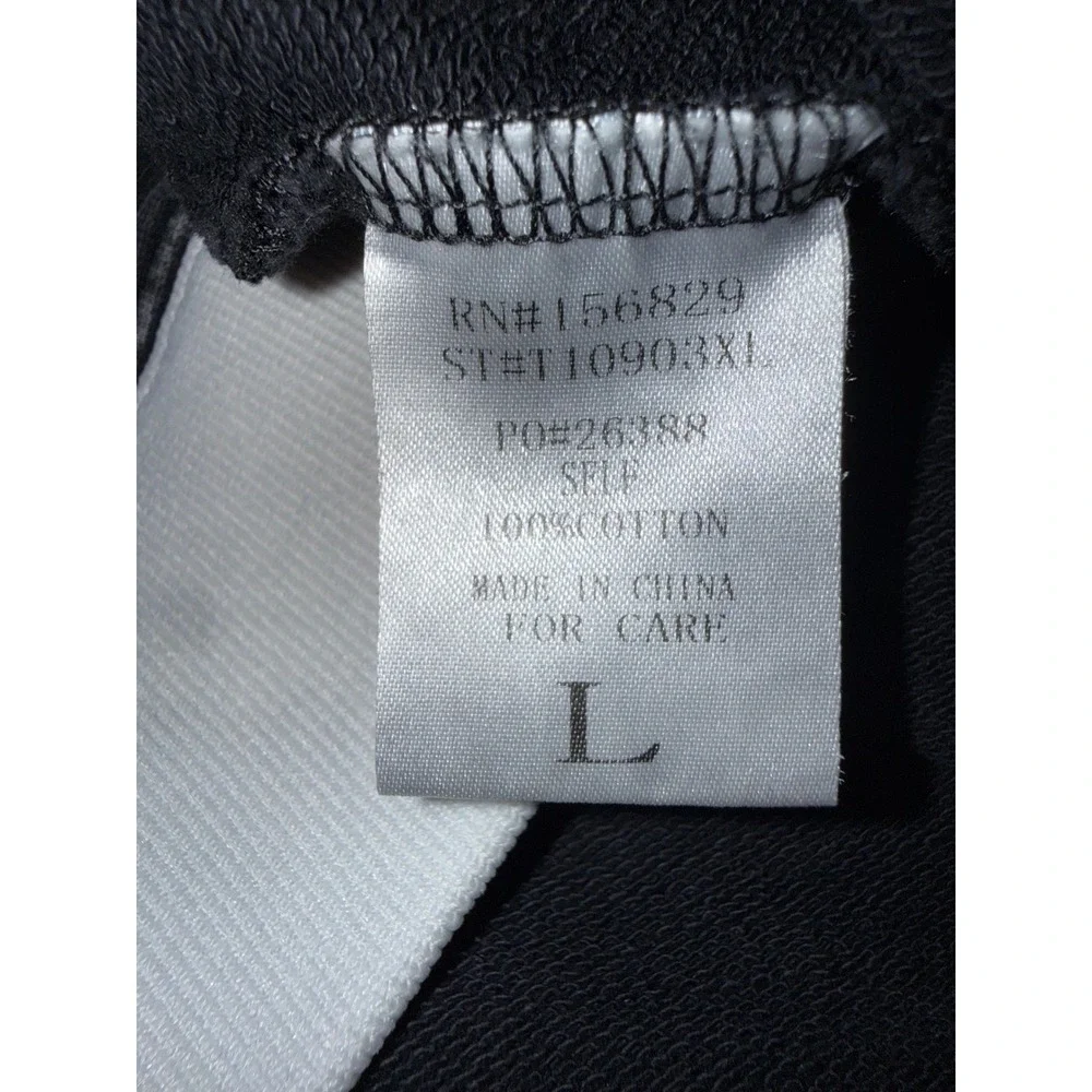 White‎ Birch Mineral Wash Sweatshirt Womens Large Charcoal Grey Cotton T10903XL